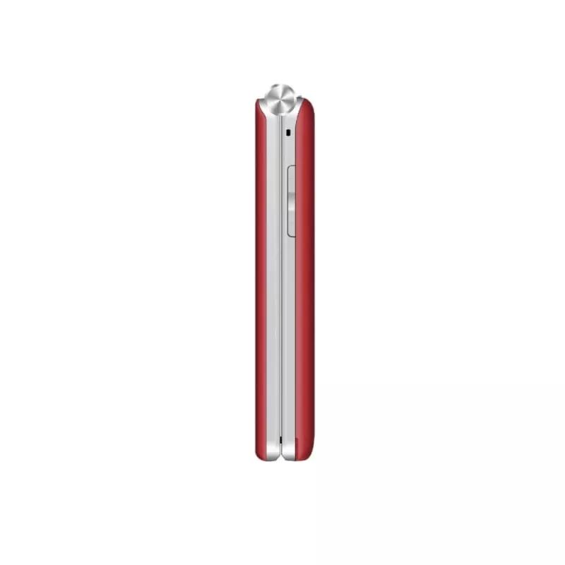 MAXCom Comfort MM835 salokāmais telefons, Dual SIM, 3,5 collu (8,89 cm) 320x480, 1400 mAh, Sarkans