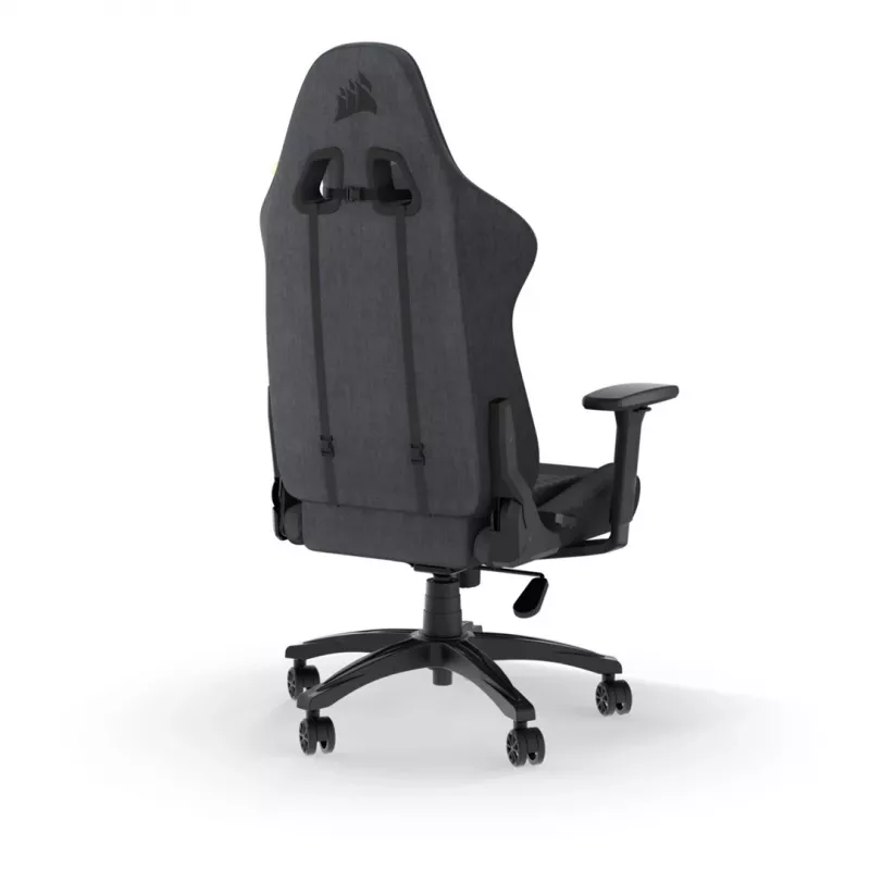 CORSAIR TC100 RELAXED Gaming krēsls (Audums - Pelēks/Melns)