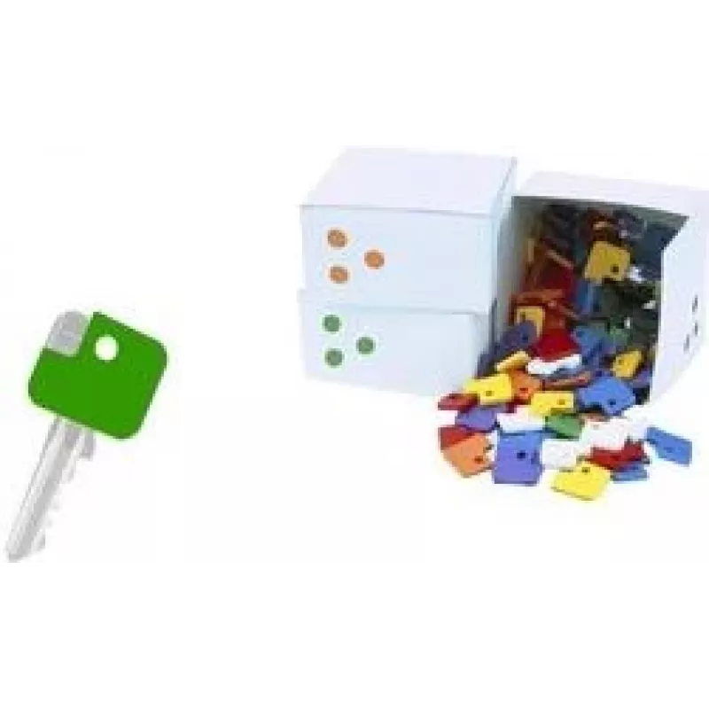 Taustiņu vāciņi WEDO 262807099 — 100 gab. elastīgi plastmasas taustiņu pārklāji