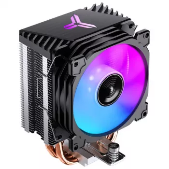 CPU dzesētājs Jonsbo CR-1400 E MELNS ar 140mm ventilatoru, gaisa dzesētājs procesoriem