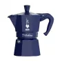 Moka krūziņa BIALETTI 0005411 manuālā kafijas pagatavotāja, plīts virsmai, 0.04 L, zila