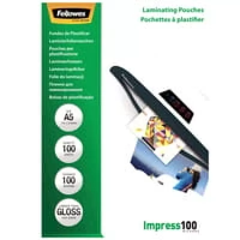 Laminēšanas kabatiņa GLOSSY/A5 100 100PCS 5351002 Fellowes