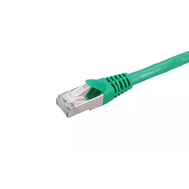 Tīkla kabelis Extralink LAN Patchcord Kat.6 FTP RJ-45 Cat6 0,5m Zaļš