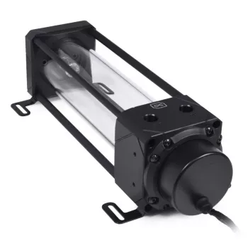 Alphacool Eisbecher Aurora ūdens bloks 13326 Acetal Alumīnijs Stikls Melns Caurspīdīgs