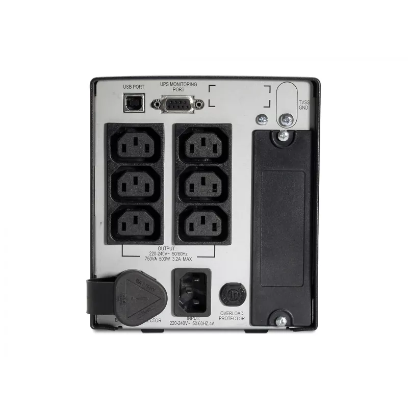 APC Smart UPS 750VA 230V USB ar UL apstiprinājumu