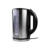 Adler AD 1216 elektriskā tējkanna 1.7 L Melna, Sudraba 2200 W