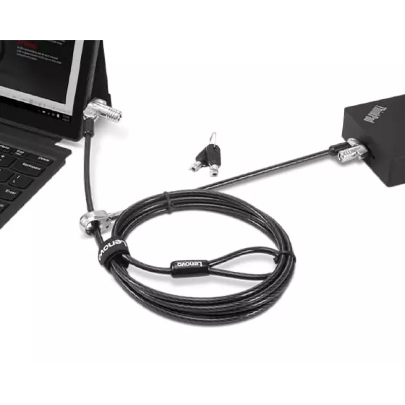 Lenovo 4XE1B81916 kabeļa slēdzene Melna 1.8 m