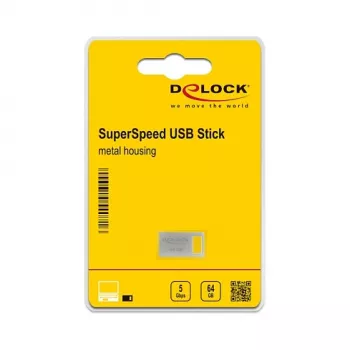 USB zibatmiņa DeLOCK 64GB USB Type-A 3.2 Gen 1