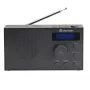 Radio DENVER DAB-51B — kompakts digitālais radio DAB+/FM/AM, melns