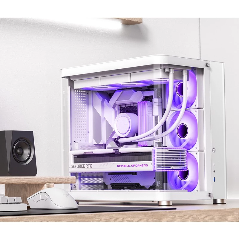 PC korpuss Jonsbo TK-2 2.0 Midi Tower Melns