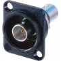 Neutrik NTR-NBB75DFIB BNC savienotājs -30 – 80 °C melns/sudrabs