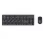 Bezvadu tastatūras un peles komplekts HAMA WKM-200 melns