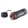 Microconnect KONCAT6A68 dzimuma pārveidotājs RJ-45 Melns IP68