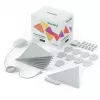 Nanoleaf NL47-0002TW-9PK trīsstūrveida LED paneļu gaismas komplekts — 9 RGB sienas paneļi, balts