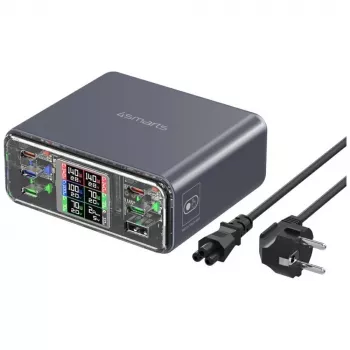 4smarts Lucid GaN DIY 360W lādēšanas stacija 5xUSB-C + 1xUSB-A