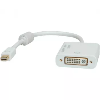 Video kabeļa adapteris ROLINE 12.03.3137 Mini DisplayPort uz DVI-D 0.1m