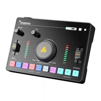 Audio mikseris MAONO AMC2 Neo, 2 kanālu USB mikseris ar USB savienojumu