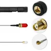 Iekštelpu Wi-Fi antena QOLTEC 57046, divu joslu 2.4–2.5 GHz un 5.1–5.8 GHz, 5 dBi, 50 Ω