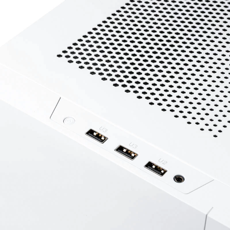 SilverStone SST-SG14W Sugo 14 Mini-ITX korpuss - Balts