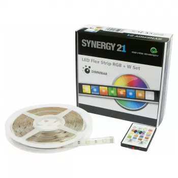 Synergy 21 LED Flex Strip 5050 - 30 RGB-W DC12V komplekts V2