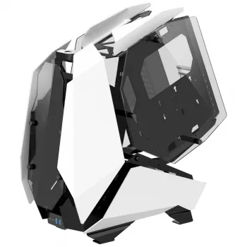 PC Big-Tower korpuss Jonsbo MOD5 Balts ar rūdītu stiklu