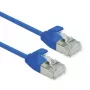 ROLINE U/FTP DataCenter Patch Kabelis Cat.6A (Class EA), LSOH, plāns, Zils, 1,5 m (21.15.3344)