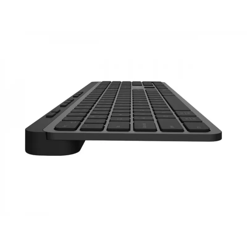 Bezvadu tastatūra NATEC Medusa — US izkārtojums, Melna