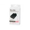 BLOW 4xUSB-C PD 100W GaN sienas lādētājs, melns