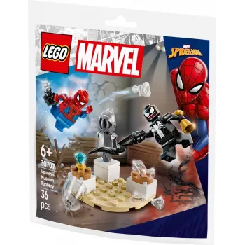 Konstruktors LEGO Venoma muzeja aplaupīšana polimaisiņu komplekts 30707 — Marvel Super Heroes, neliels kolekcionējams rotaļu komplekts