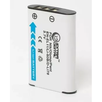 Akumulatora baterija kamerai Extra Digital EN-EL11 / D-Li78 / DB-80 / Li-60B (DV00DV1228)