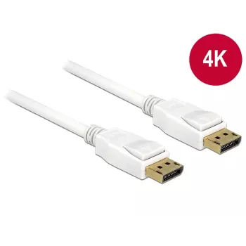 Kabelis DisplayPort DeLOCK 5m 2xDisplayPort balts