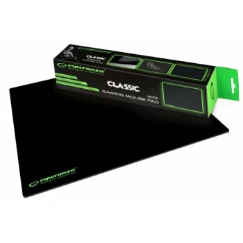 Gaming peļķītis ESPERANZA EGP102K — gumijas pamatne, 300×240 mm, 3 mm, neslīdošs, melns