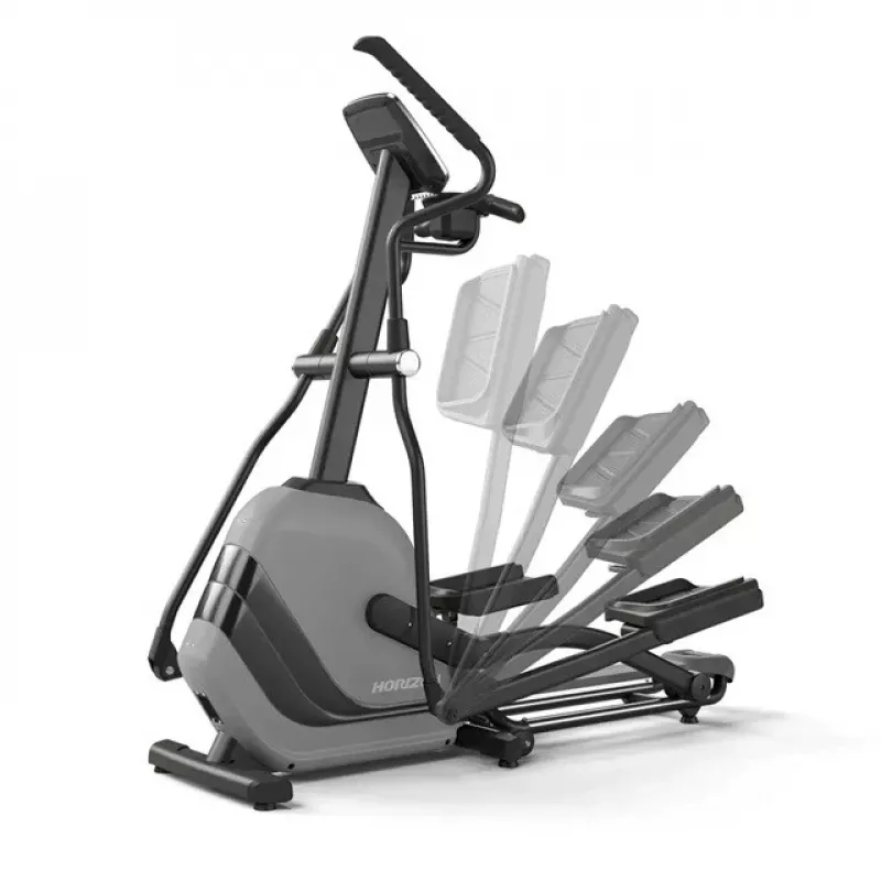 Eliptiskais orbitreks Horizon Fitness Andes 7.1 — 30 pretestības līmeņi, 14 programmas, 50.8 cm solis, max lietotājs 136 kg