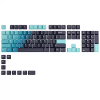 Glorious GPBT Keycaps - 114 PBT Tastenkappen, ANSI, US-Layout - Celestial Ice (GLO-KC-GPBT-CI)