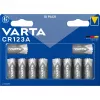 Varta 06205 CR123A litija baterija 3 V 34.5 mm 16 g (10 iepakojumā)