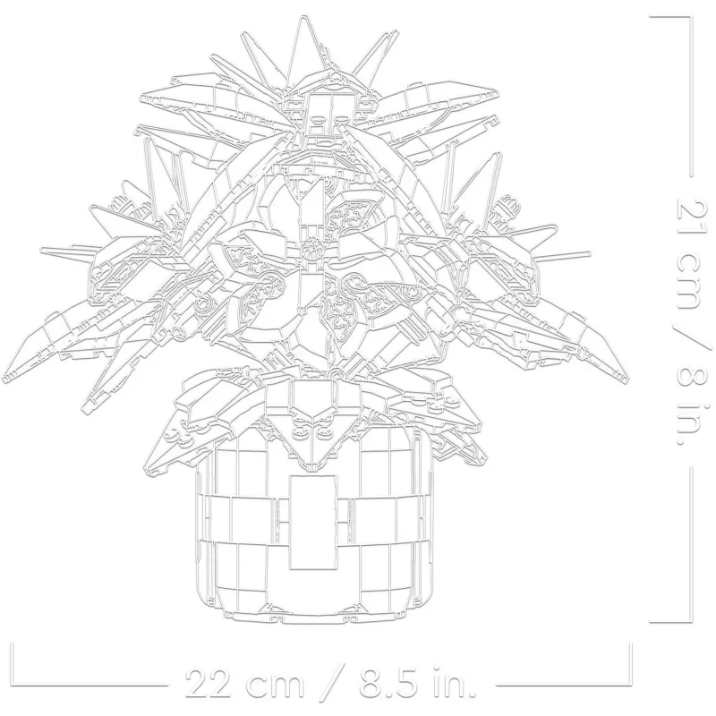 LEGO ICONS 10370 Poinsettia