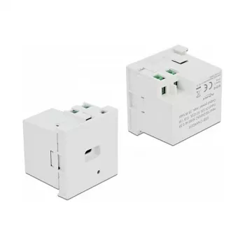 Sienas kontaktligzdas modulis DELOCK 81312 USB-C 100–240V 0.5A Balts, LED indikators