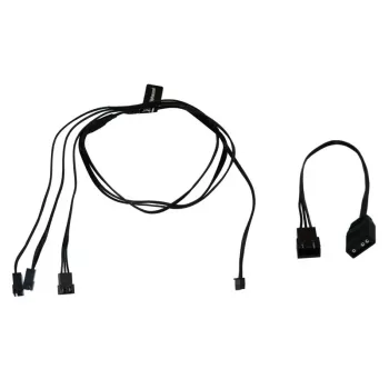 Iekšējais barošanas kabelis Alphacool 18602 0.6 m 3-pin taisns