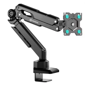 Sienas stiprinājums monitoram ONKRON G90-B 13–34 collu ekrāniem, melns, VESA 75x75–100x100, max 10 kg, augstums 195–445 mm