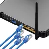 Tīkla kabelis Extralink LAN Patchcord Kat.6A RJ-45 Cat6a 1m Zils