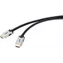 SpeaKa Professional HDMI savienojuma kabelis 2.00 m Vīti pāri Melns [1x HDMI-Spalva - 1x HDMI-Spalva] (SP-9063172)