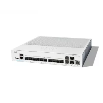 Tīkla slēdzis Cisco Catalyst C1300-12XS pārvaldāms L2/L3, 12 x 10Gb SFP+, 240 Gbit/s, 16k MAC, statīvā montējams, pelēks