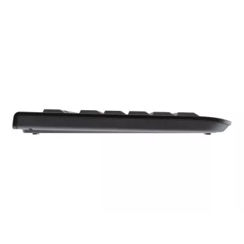 CHERRY DC 2000 Universāls USB AZERTY Beļģijas Melns tastatūras un peles komplekts