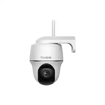 Reolink B430 + Solar IP drošības kupola kamera, 5 MP, bezvadu, baterija un saules enerģija, sienas stiprinājums, iekštelpām/ārtelpām, balta