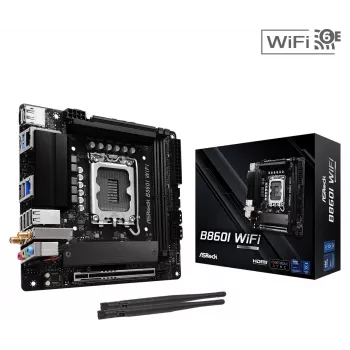ASRock B860I WiFi Mini-ITX mātesplate