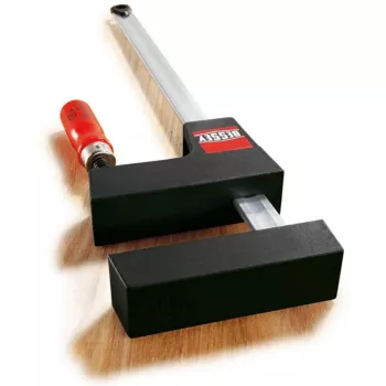 Skavas stienis Bessey UniKlamp UK100, 1000 mm, 80 mm dziļums, melns/sarkans