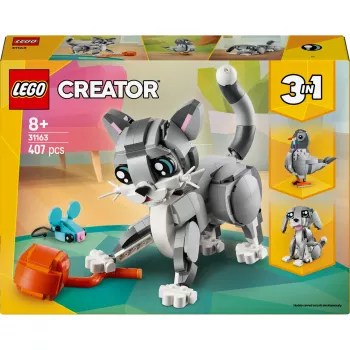 LEGO CREATOR 3 IN 1 31163 Rotaļīgs kaķis