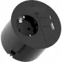 Strāvas sadalītājs Bachmann Loop 938.203 ar 1× CEE 7/3 ligzdu un 1× USB A/C 22W