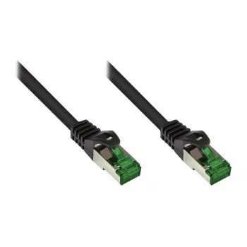Good Connections Cat.6A Patch Cable Outdoor HF melns 5m