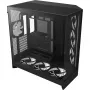 NZXT H9 Flow RGB+ Midi Tower korpuss melns